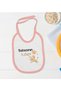 BK Kids "Daddy's Little Lion" Design Pink Baby Bodysuit and Bib Gift Set-1 - 3