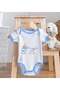 BK Kids "Milk Is the Foundation of Everything" Blue Baby Bodysuit and Bib Gift Set-1 12- 30379441 - 5
