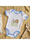 BK Kids "I Want an Episode" Printed Blue Baby Bodysuit-2 en124103 - 2