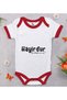 BK Kids "Hayirdur" Design Red Baby Bodysuit-1 en125273
