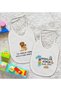 BK Kids First Father's Day-Themed 2-Pack White Baby Bibs - 1 en126897 - 2