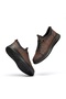 (Birkan) Genuine Leather Inside and Out, Non-Slip Sole, Casual Men's Shoes, BROWN - 6