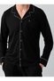 100% Cotton Men's Button-Front Long-Sleeve Pajama Set, Boxed - 3