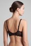 Women's Two-Piece Shaping / Sculpting Lace Bra, Nude-Dark Brown - 4