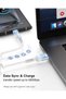 كابل CarPlay ملفوف للسيارة من USB-A إلى USBC قابل للسحب لنقل البيانات بسرعة - 4