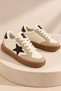 Star-Patterned Rubber Sole, Lace-Up, Casual Unisex Boys'/Girls' Kids' Sneakers - 2
