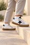 Star-Patterned Rubber Sole, Lace-Up, Casual Unisex Boys'/Girls' Kids' Sneakers - 4
