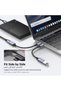 USB C to USB 3.2 Adapter 5Gbps OTG Cable Type C Male to USB A Silver - 3
