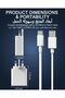 شاحن توربو سريع بقوة 67 واط USB-C متوافق مع هواتف شاومي ريدمي بوكو - 5