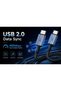 كابل USB-C إلى USB-C، أقصى طاقة 60 واط، شحن سريع، طول 1.2 متر، نوع C مُجدَّل من النايلون، نقل بيانات USB 2.0 بسرعة 480 ميجابت في الثانية، أسود. - 4
