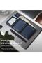 Holder RFID Blocking Leather Pop Up Card Wallet with Banknote Compartment, ID Win - 4