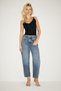 Avor women's balloon fit medium blue jeans