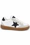 Star-Patterned Rubber Sole, Lace-Up, Casual Unisex Boys'/Girls' Kids' Sneakers