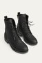 Women's Winter Black Casual Boots with Thick Soles TR01MK03A - 4