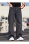 Men's Baggy Stone-Washed Denim Jeans - 4