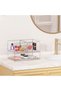 3 Pack Stackable Clear Stackable Drawers Organizer, 2 Sizes - 2