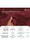 100% Cotton Pillow Cases 48 x 74 cm Rio Red 400 Thread Count - 4