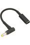 محول USB C إلى DC مقاس 5.5x2.5 ملم، شريحة PD بقوة 100 واط، هيكل من النايلون - 2