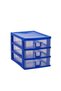 Deluxe Series Mini 3-Drawer Nightstand Organizer for Desk Accessories and Workspace - 3