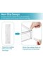 3 Pack Stackable Clear Stackable Drawers Organizer, 2 Sizes - 4
