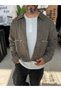 Khaki Jacket with Zippered Pockets, Machine-Washable JJ-136 - 2