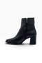 Kılınç 570-27 Leather Zipper-Closure Women's Boots with Thick Heels and Pointed Toes (6.5 cm) - 3