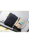 Car Sun Visor Organizer, Microfiber Leather Storage Pouch with Adjustable Straps for Cards, Document - 8