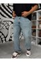 Light Blue Distressed and Ripped Baggy Jeans GJ-17151/2/3/5