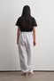 Brushed Cotton Jogger Pants, Heather Gray - 4