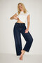 AVOR Women's Loose-Fit Medium Dark Blue Jeans - 4