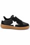 Star-Patterned Rubber Sole, Lace-Up, Casual Unisex Boys'/Girls' Kids' Sneakers - 4