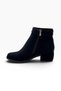506-27 Women's Boots with Oiled Leather, Buckled Buckle, Heel, and Zipper (5 cm) - 3