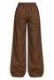 Brown Satin Bomber Pants - 2y9663 - 51229 - 2
