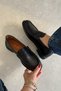 Saint Black Genuine Leather Loafers - 4