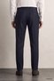 Ds Damat Slim Fit Dark Navy Blue Plain Travel Suit - 2