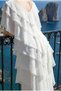 Samara Off-The-Shoulder Flounce Long Evening Dress Chiffon Invitation and Wedding Party Dress - 5