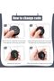 4 Pcs Combination Lock,3 Digit Combination Padlock Code Lock with Wire Rope Outdoor Waterproof Padlo - 5