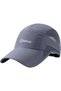 2 Pack Quick-Dry Men’s Baseball Caps, Lightweight Breathable Mesh Running Hats, Adjustable Foldable