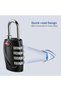 4 Pack TSA Approved Luggage Combination Locks - 8