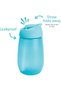- Simple Clean Straw Cup 1pk 10oz - Blue - 3