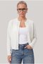 Women's Nina Crew Neck Ecru Basic Cardigan - 3