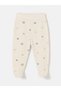 LCW Baby Ecru-Printed Boys' Baby Booties with the ALITA CITY Touch - 2