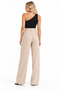 Women's High-Leg Wide-Leg Palazzo Pants – Striped and Solid Color Options - 5