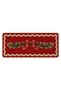 ETA New Year's-Themed Patterned Woven Woven-Back Rug eta4483 - 3