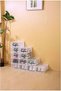 12 Pack Foldable Transparent Plastic Shoe Boxes, Stackable Storage Containers for Shoes, Toys, and A - 7