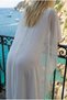 Celeste Layered Flounce Chiffon Long Formal Evening Dress - 6