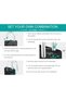 4-Digit Combination Padlock, Heavy Duty Weatherproof (Black, 1 Pack) - 7