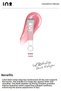 BUBBLE Lip Balm Gloss 15 ml - Moisturizing and Shiny Lip Care Balm with Volufiline - 3