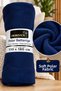 SoftEase 110 × 180 cm Fleece Blanket—Soft-Textured Blanket for Sofas and TV Viewing - 6