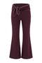 Mürdüm Düz Dalgıç/Scuba Sportswear Sweatpants Thmaw27Ea00002